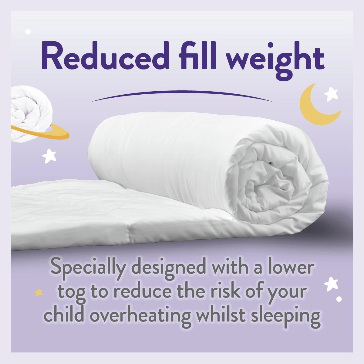 Slumberdown Luxury Cotton 4.5Tog Kids Duvet & Pillow –Single - Image 6