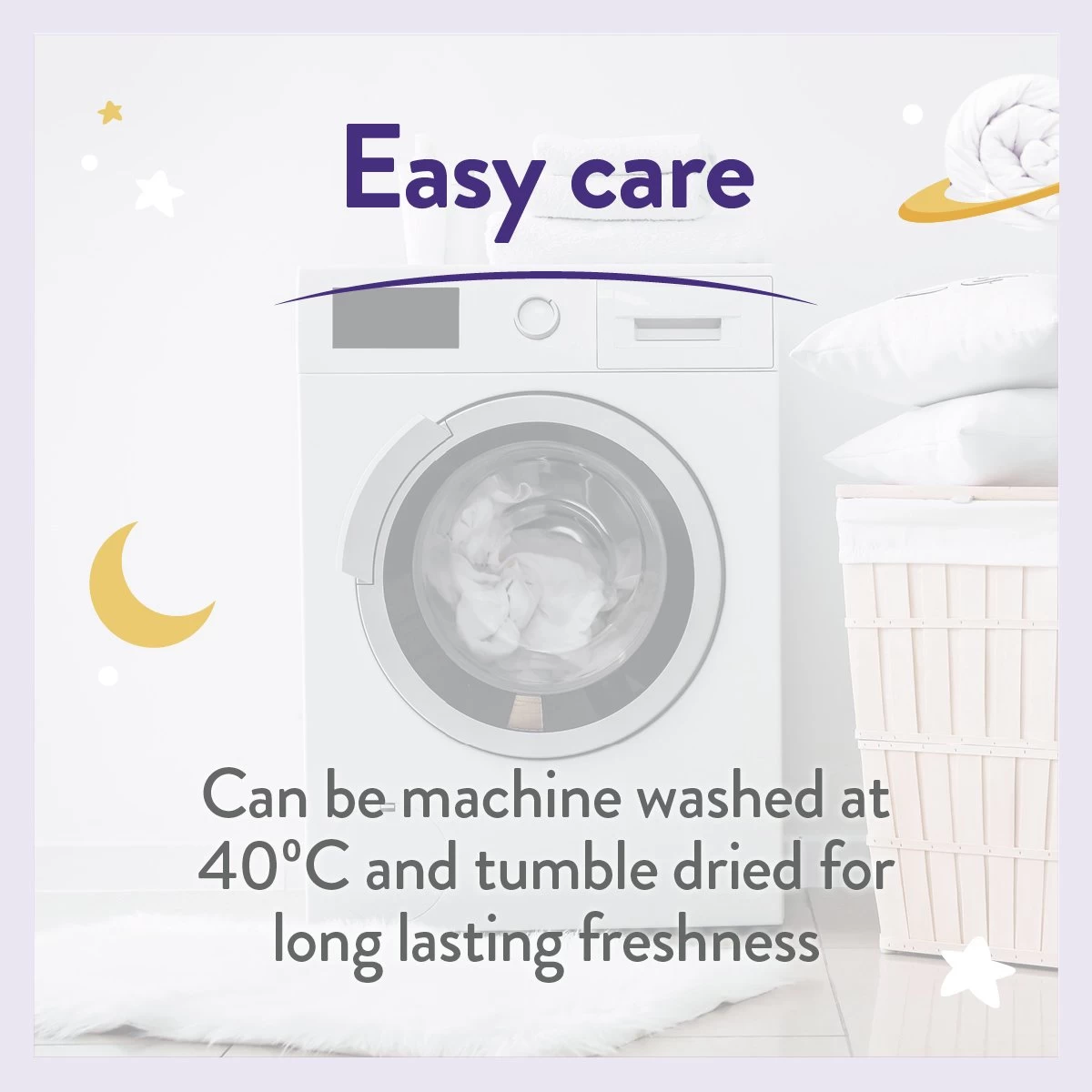 Slumberdown Luxury Cotton 4.5Tog Kids Duvet & Pillow –Single - Image 14