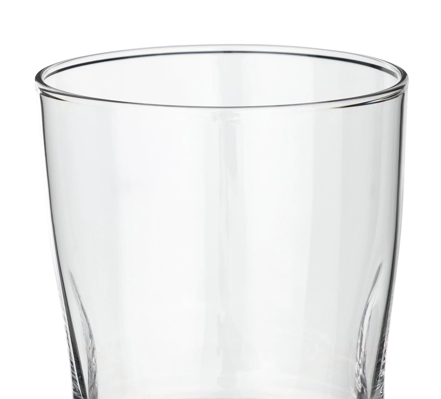 Habitat Clear Pinched Set Of 4 Tumbler Glasses - Image 4