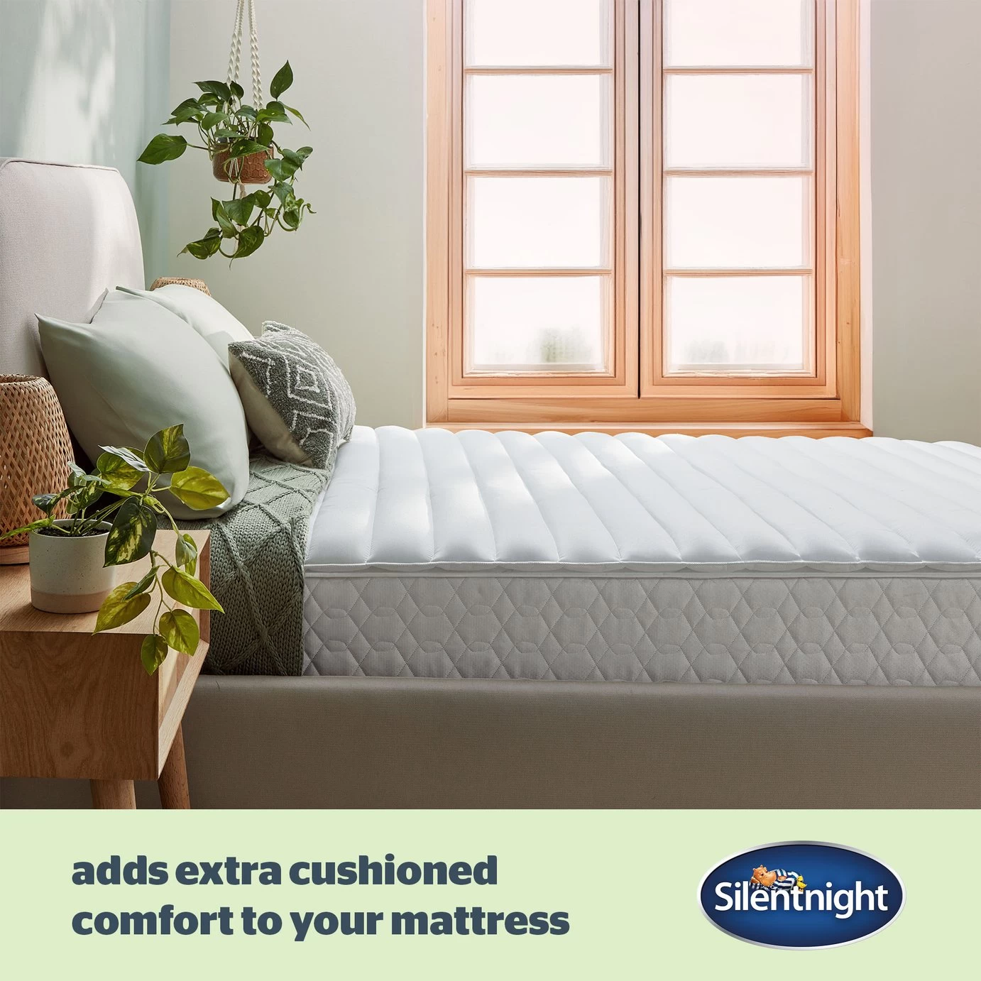 Silentnight Anti-Allergy Mattress Topper - Single - Image 5