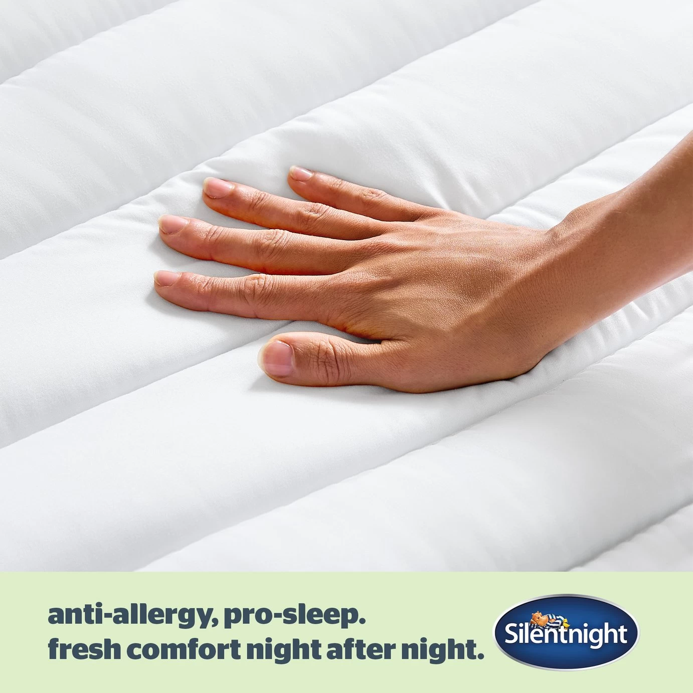 Silentnight Anti-Allergy Mattress Topper - Single - Image 7