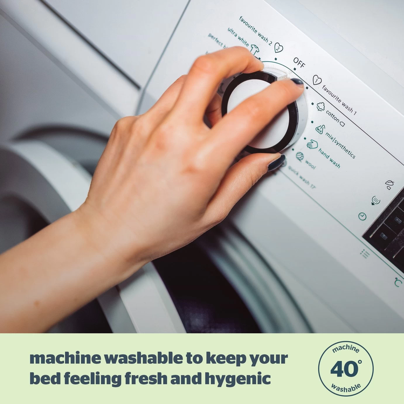 Silentnight Anti-Allergy Mattress Topper - Single - Image 8