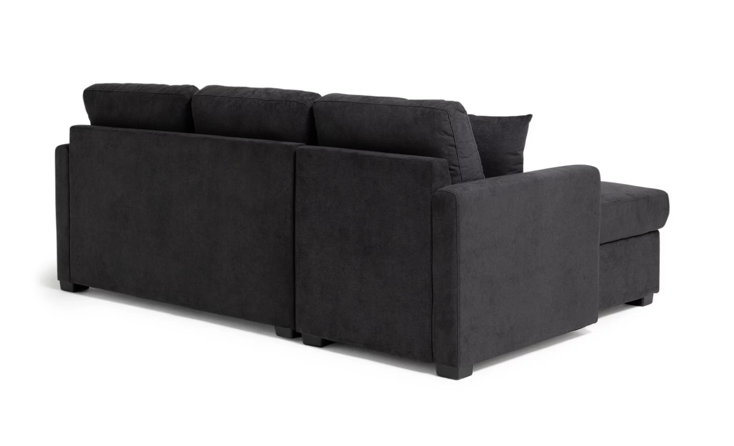 Habitat Reagan Left Corner Chaise Sofa Bed - Charcoal - Image 6