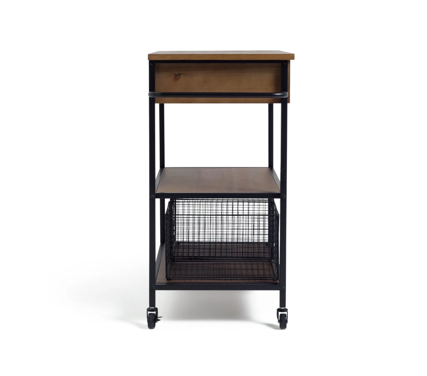 Habitat Metal And Wood Kitchen Trolley - Image 5