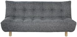 Habitat Kota Fabric Clic Clac Sofa Bed - Black And White