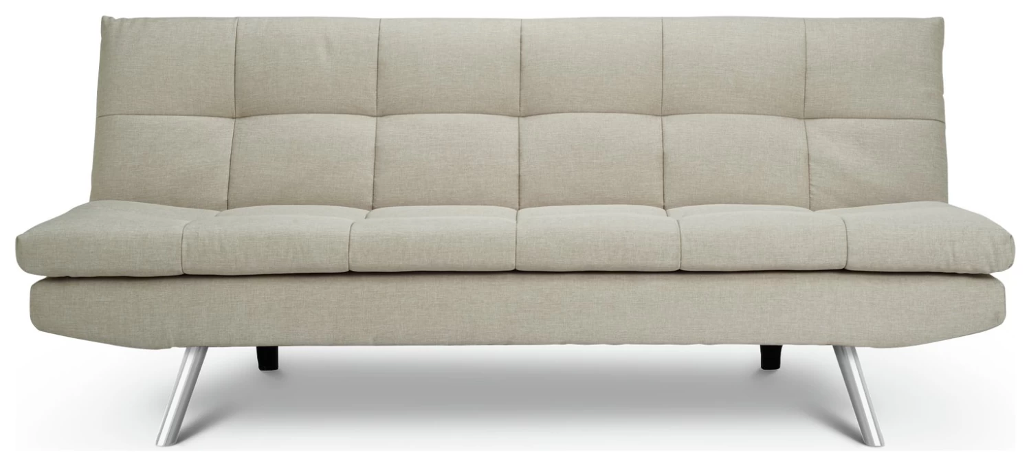 Habitat Nolan Fabric Clic Clac Sofa Bed - Natural