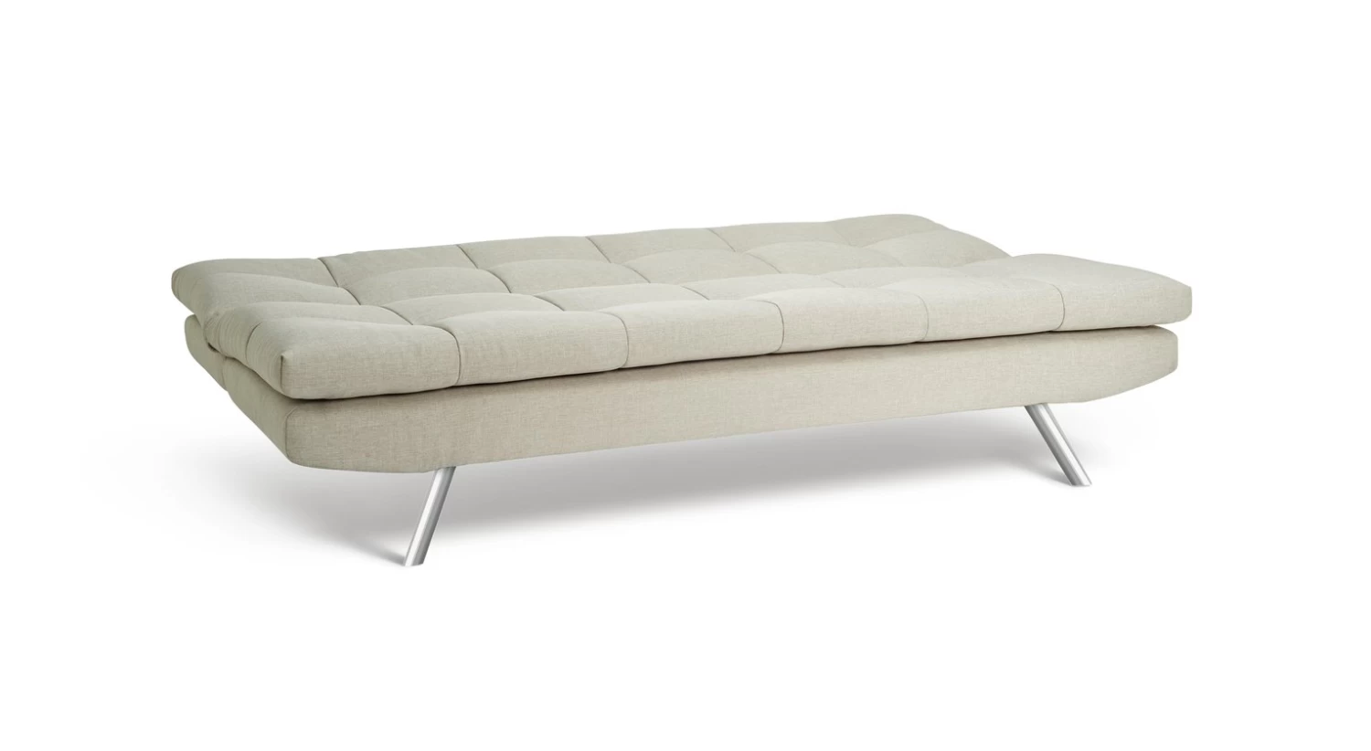 Habitat Nolan Fabric Clic Clac Sofa Bed - Natural - Image 2