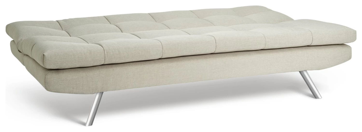 Habitat Nolan Fabric Clic Clac Sofa Bed - Natural - Image 3