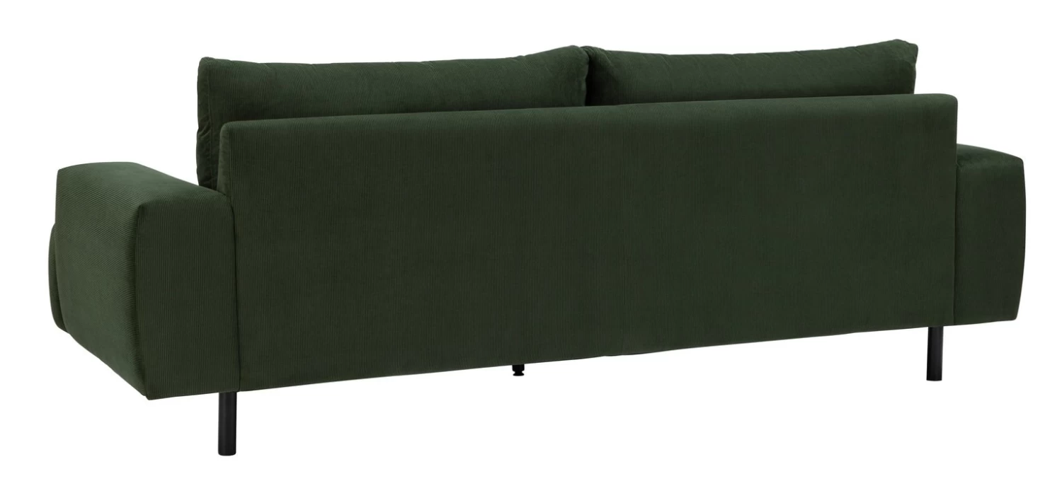 Habitat Julien Fabric 3 Seater Sofa - Dark Green - Image 7