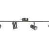 Habitat Brushed Chrome 4 Light Spotlight Bar