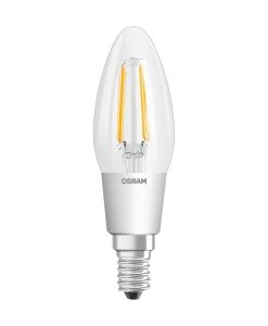 OSRAM Osran 4W SES Filament Candle Light Bulb - 2 Pack