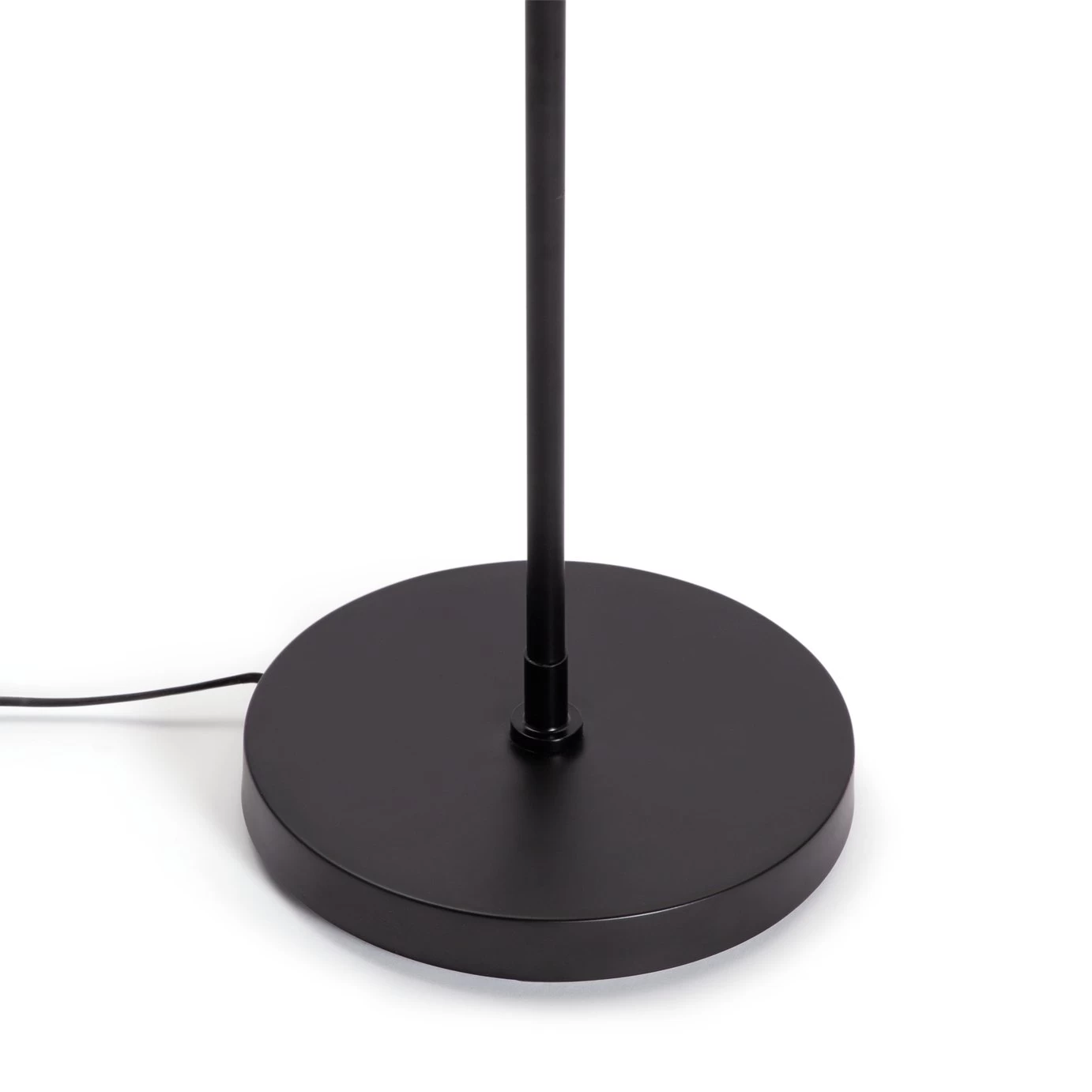 Habitat Rattan Arc Floor Lamp - Cream And Black - Image 5