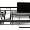 Habitat Wire Dishdrainer - Wood And Black