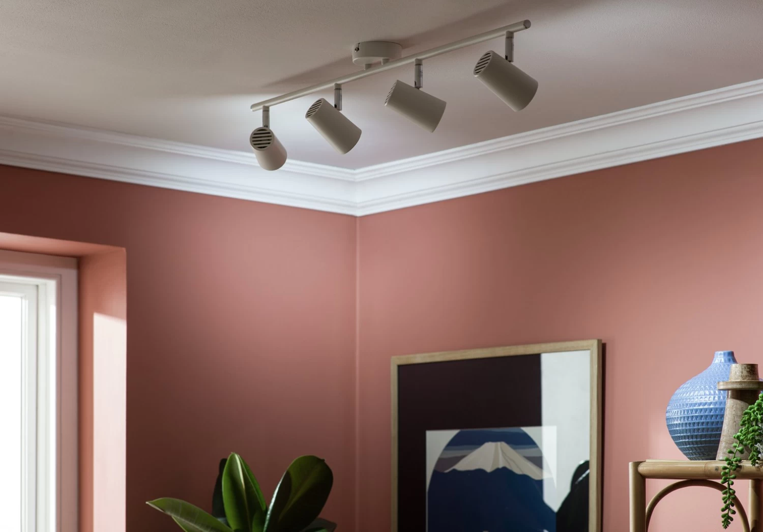 Habitat Spotlight 4 Light Bar - Matt White - Image 5