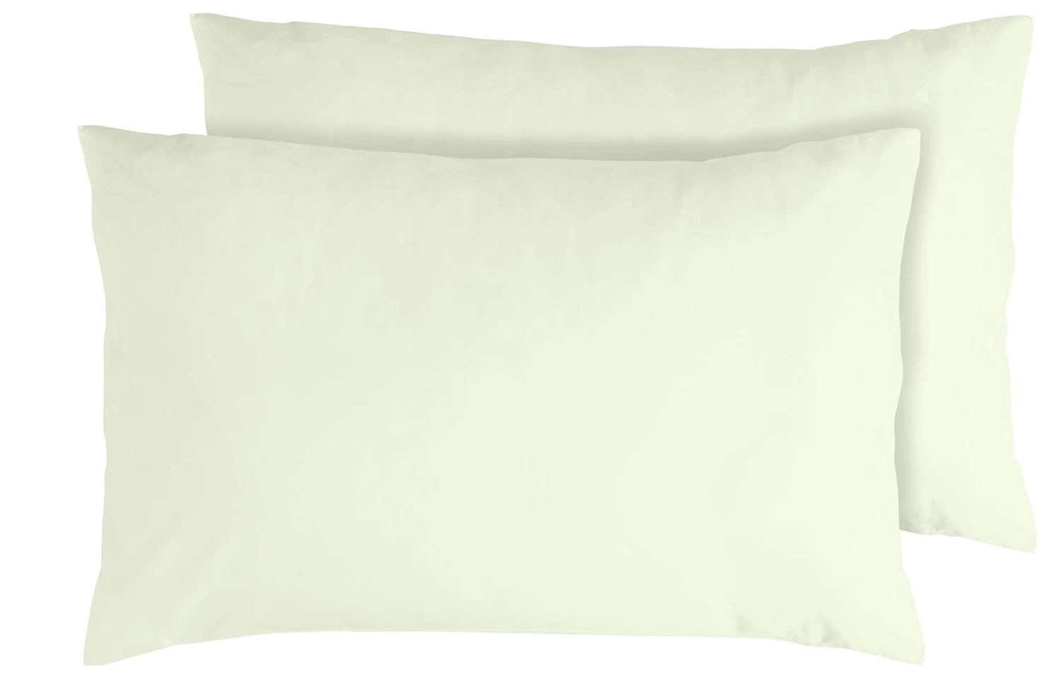 Habitat Egyptian Cotton Standard Pillowcase Pair - Cream