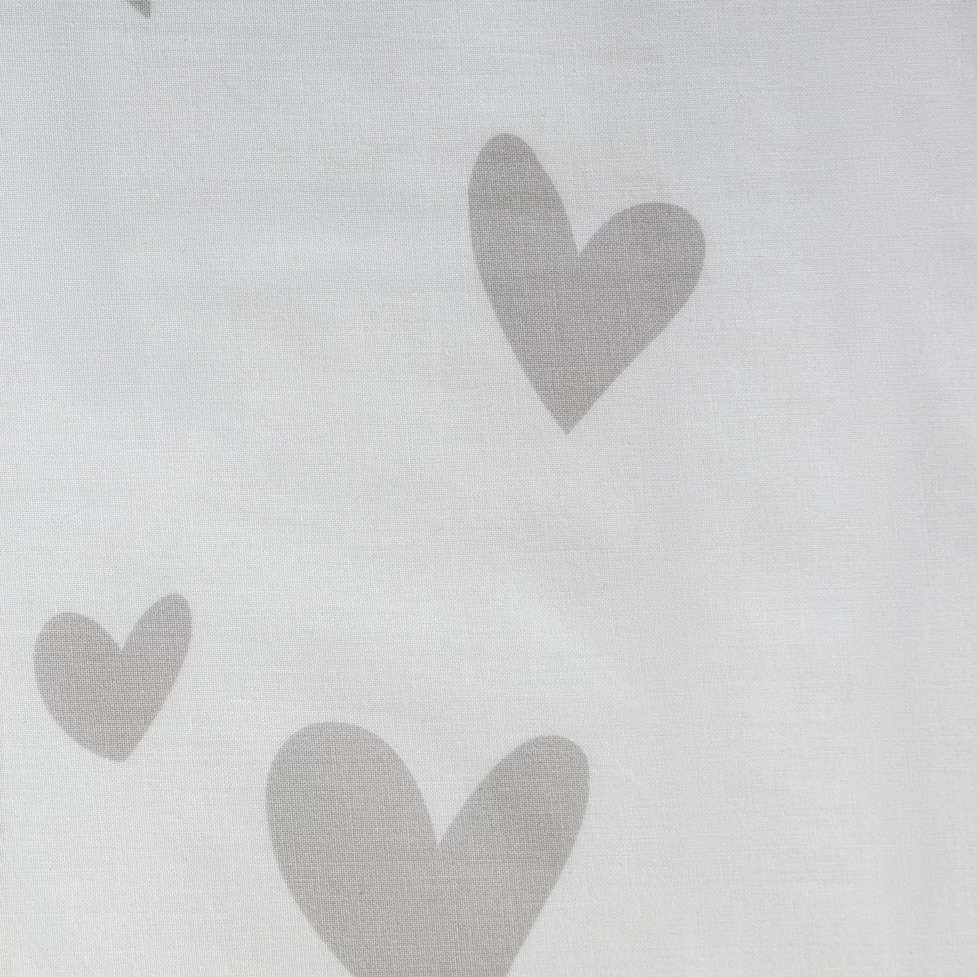 Habitat Hearts Grey & White Bedding Set - Single - Image 8