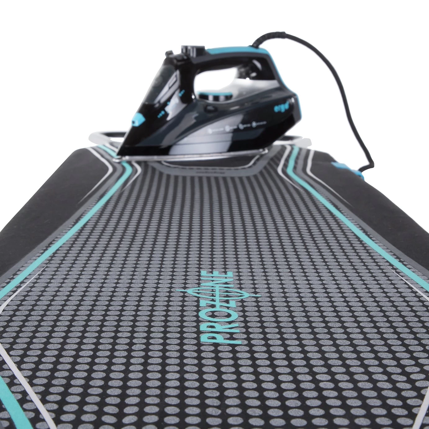 Minky 122 X 38cm Ergo Prozone Ironing Board - Metallic - Image 2