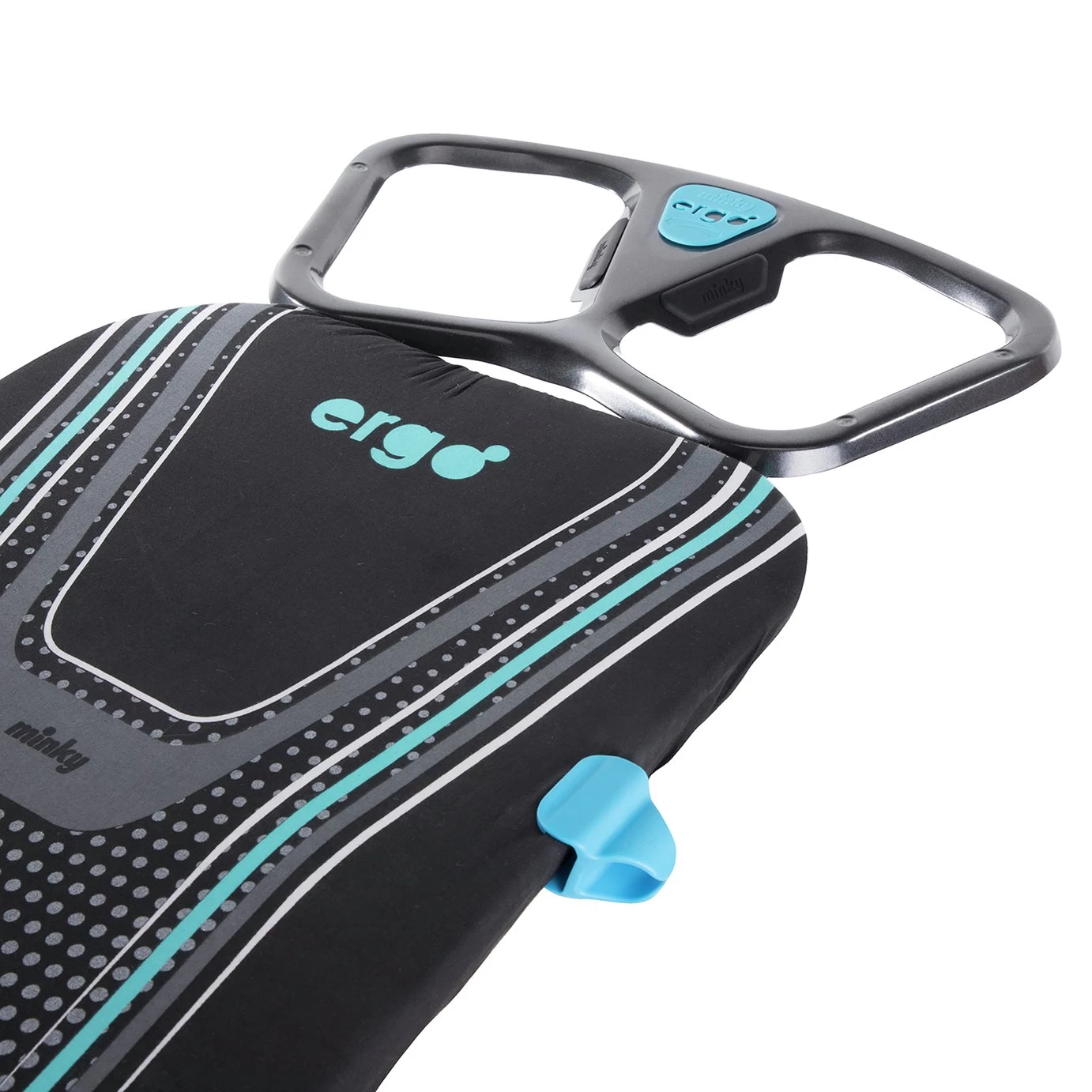 Minky 122 X 38cm Ergo Prozone Ironing Board - Metallic - Image 4