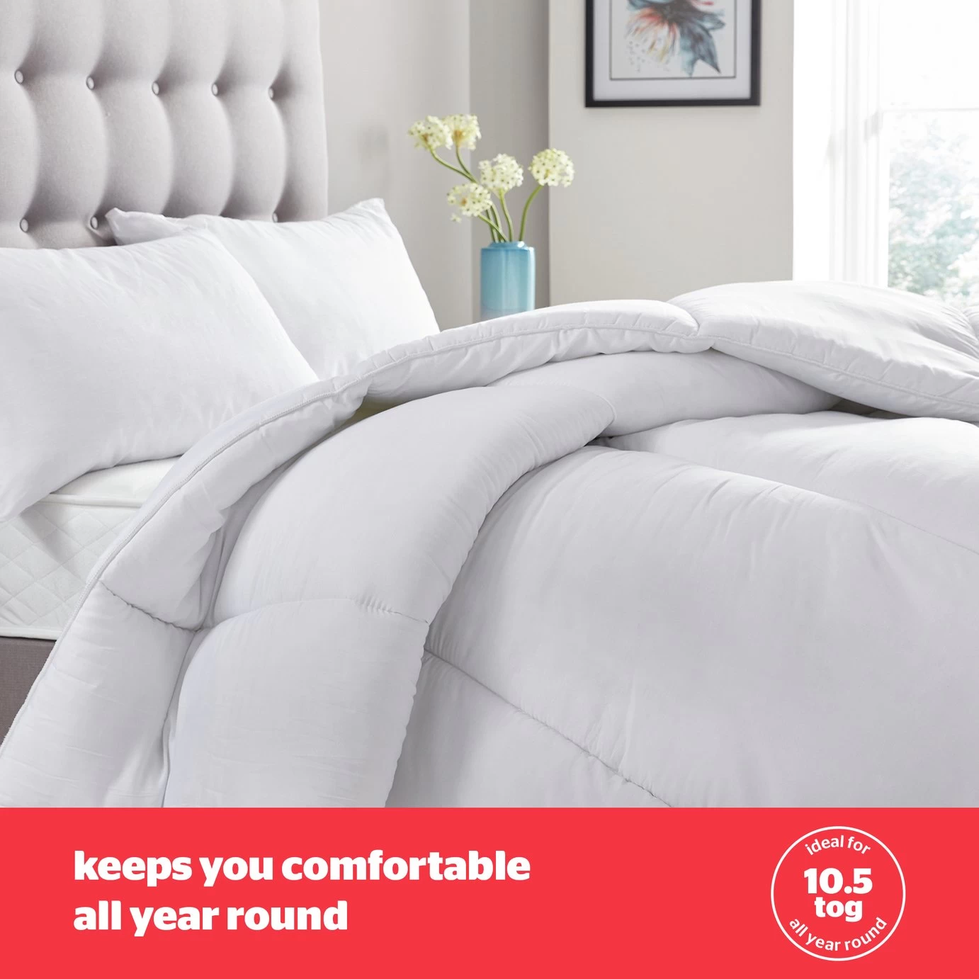 Silentnight Bounceback 10.5 Tog Duvet - Single - Image 5