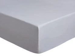 Habitat Cotton Brushed White Fitted Sheet - Toddler