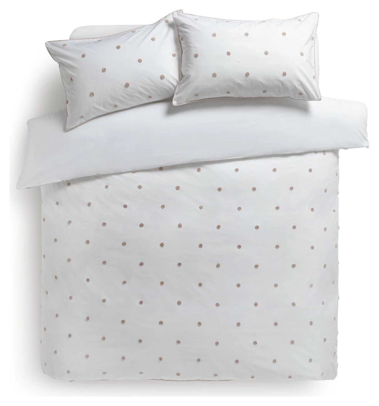 Habitat Tufted Spot Blush Pink Bedding Set - Single - Image 3