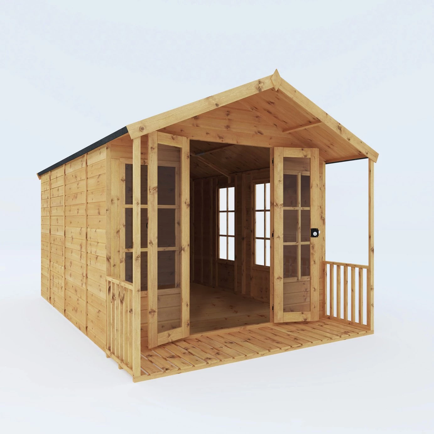 Mercia Wooden 12 X 8ft Premium Wessex Summerhouse