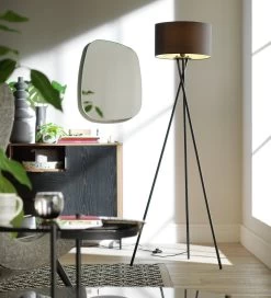 Habitat Matt Tripod Floor Lamp - Black