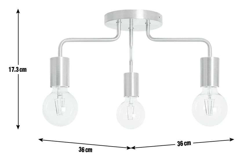 Habitat Rayner Steel LED Flush Ceiling Light - Rosegold - Image 3