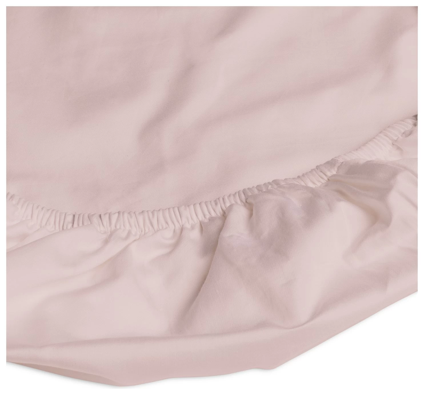 Habitat Egyptian Cotton 400TC Blush Fitted Sheet - Kingsize - Image 2