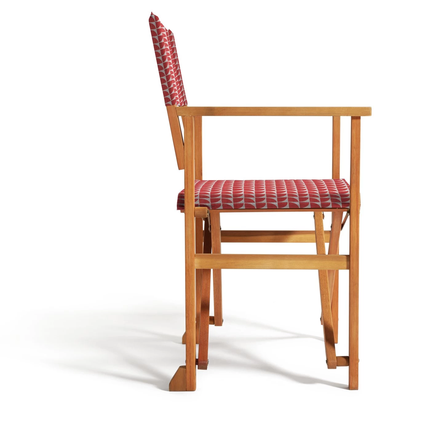 Habitat Folding Wooden Director Chair - White - Image 7