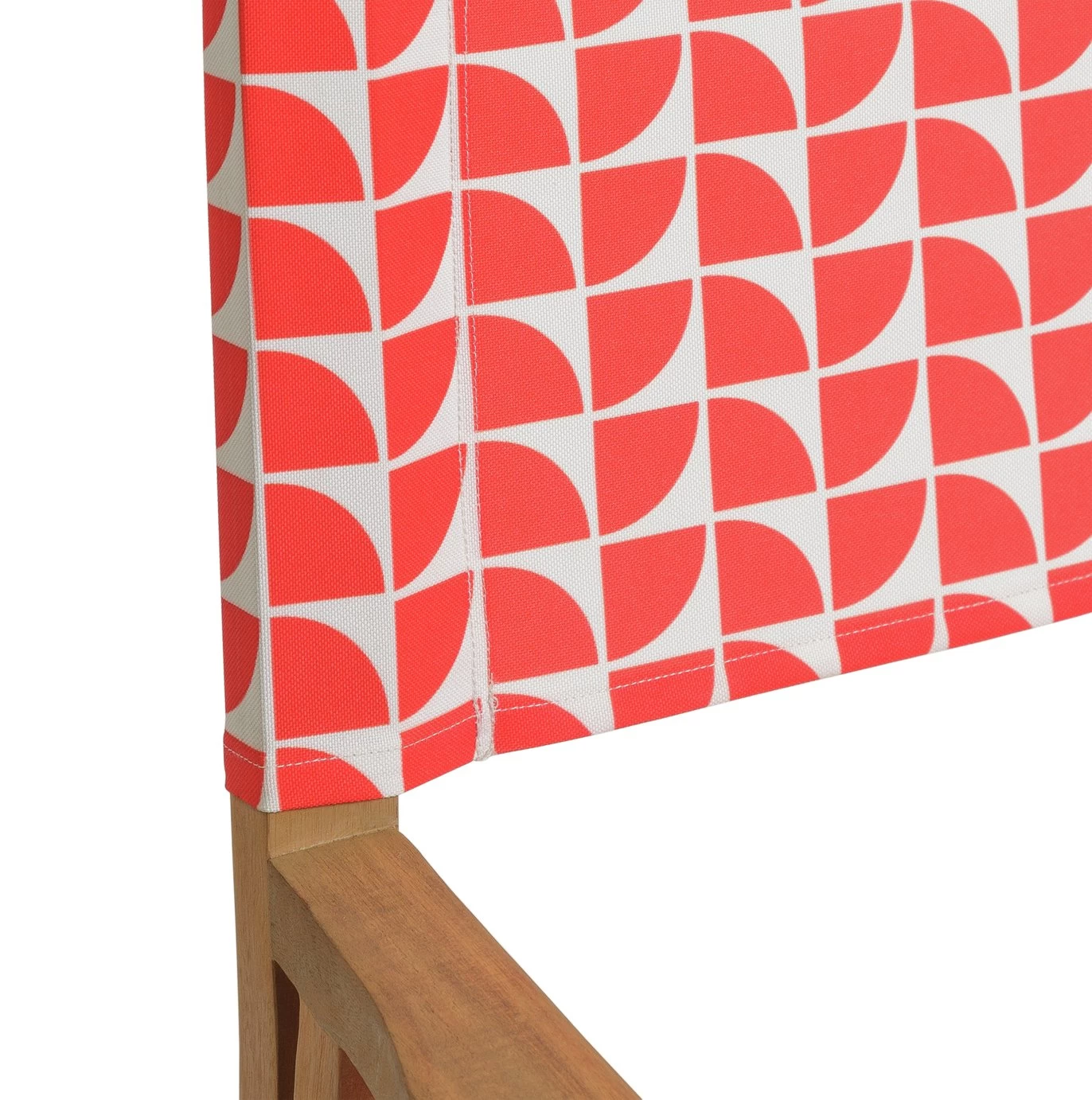 Habitat Folding Wooden Director Chair - White - Image 6