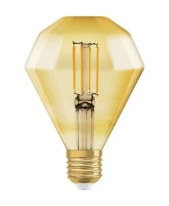 Osram 40W ES LED Vintage Diamond Light Bulb