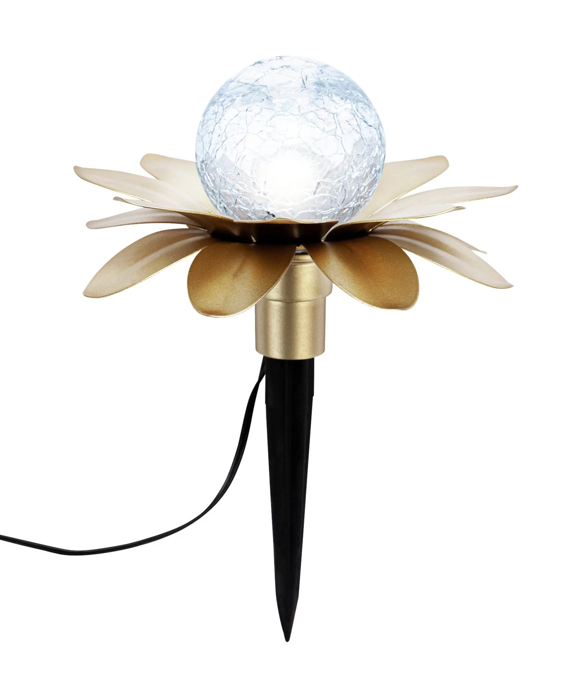 Garden By Sainsbury's Solar 3 Piece Flower Stake Lights - Image 2