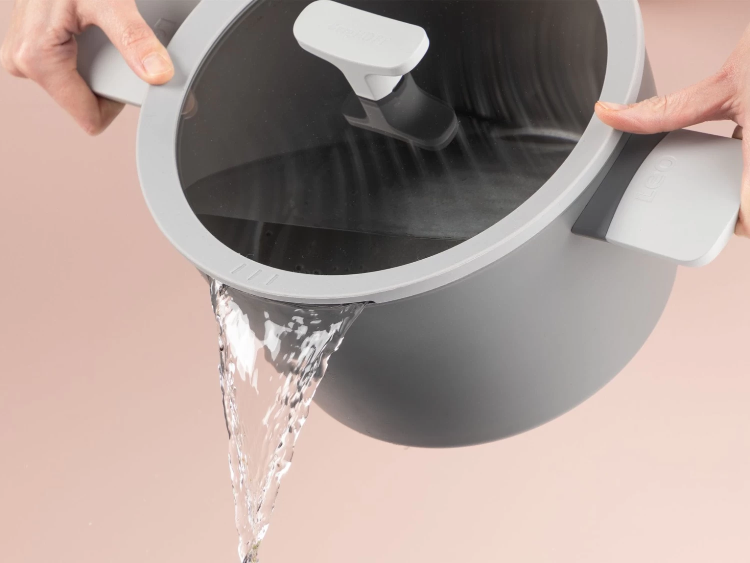 BergHOFF Leo 24cm Non Stick Stock Pot - Image 3