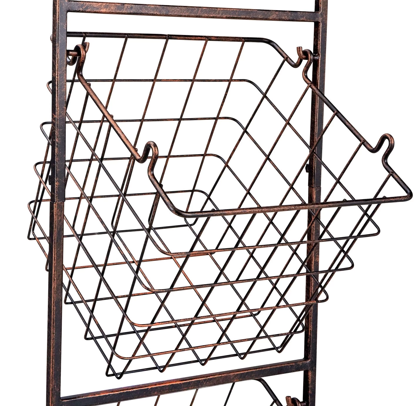 Habitat 3 Tier Antique Finish Vegetable Stand - Image 4