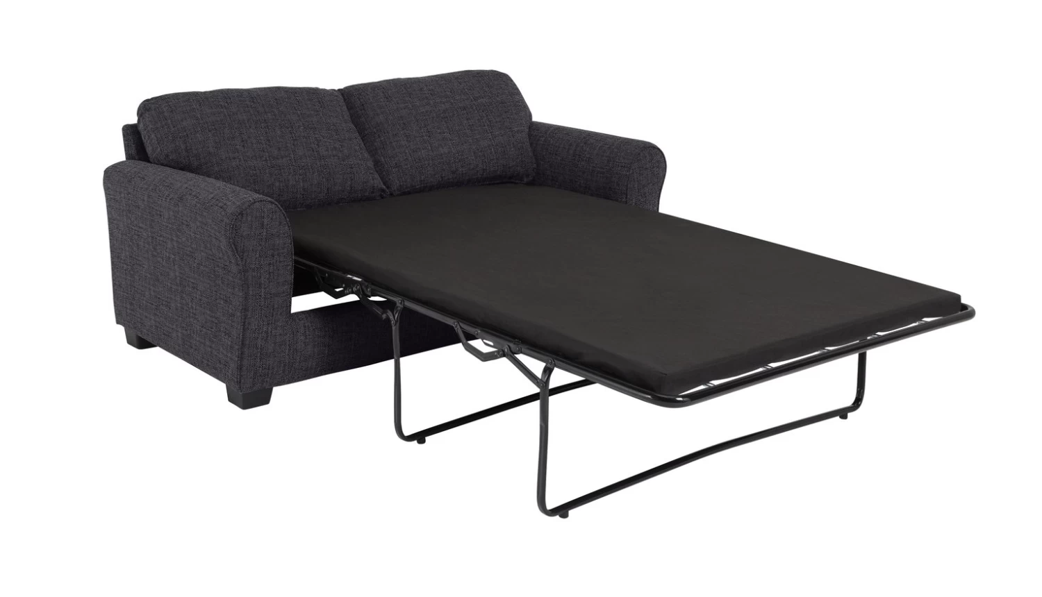 Habitat Lisbon Small Double Fabric Sofa Bed - Charcoal - Image 13