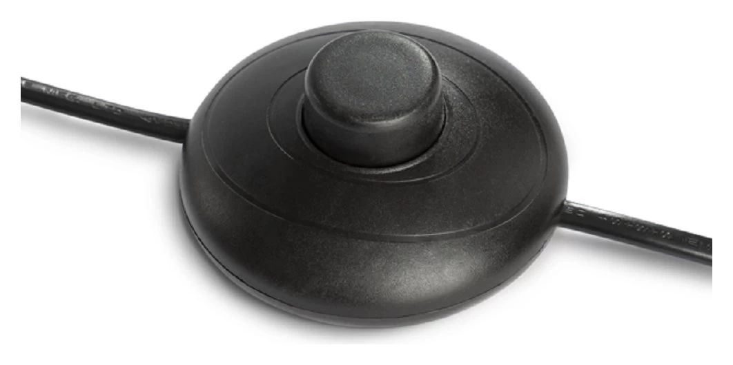 Habitat Whiteleaf Printed Column Floor Lamp - Black & White - Image 6