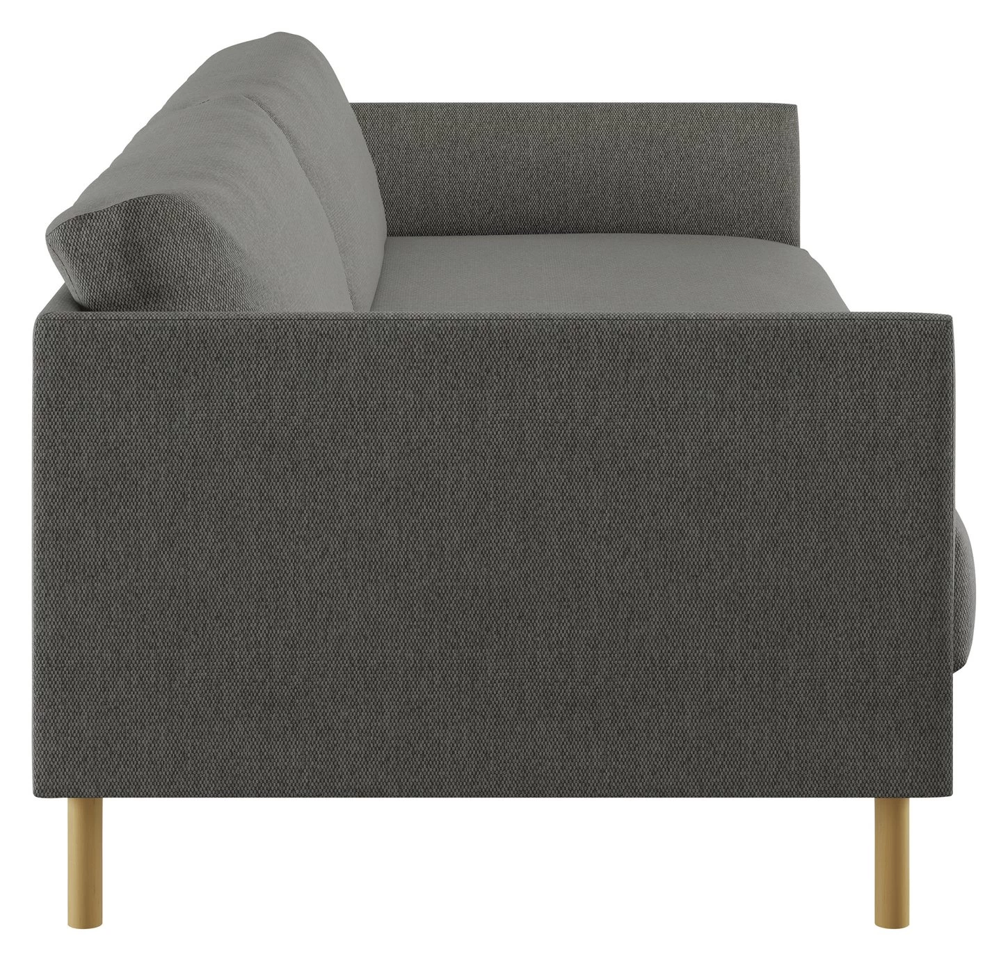 Habitat Hyde 3 Seater Fabric Sofa Bed - Charcoal - Image 5