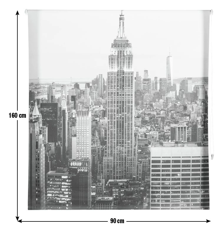 Habitat Skyline Blackout Roller Blind - 3ft - Image 2
