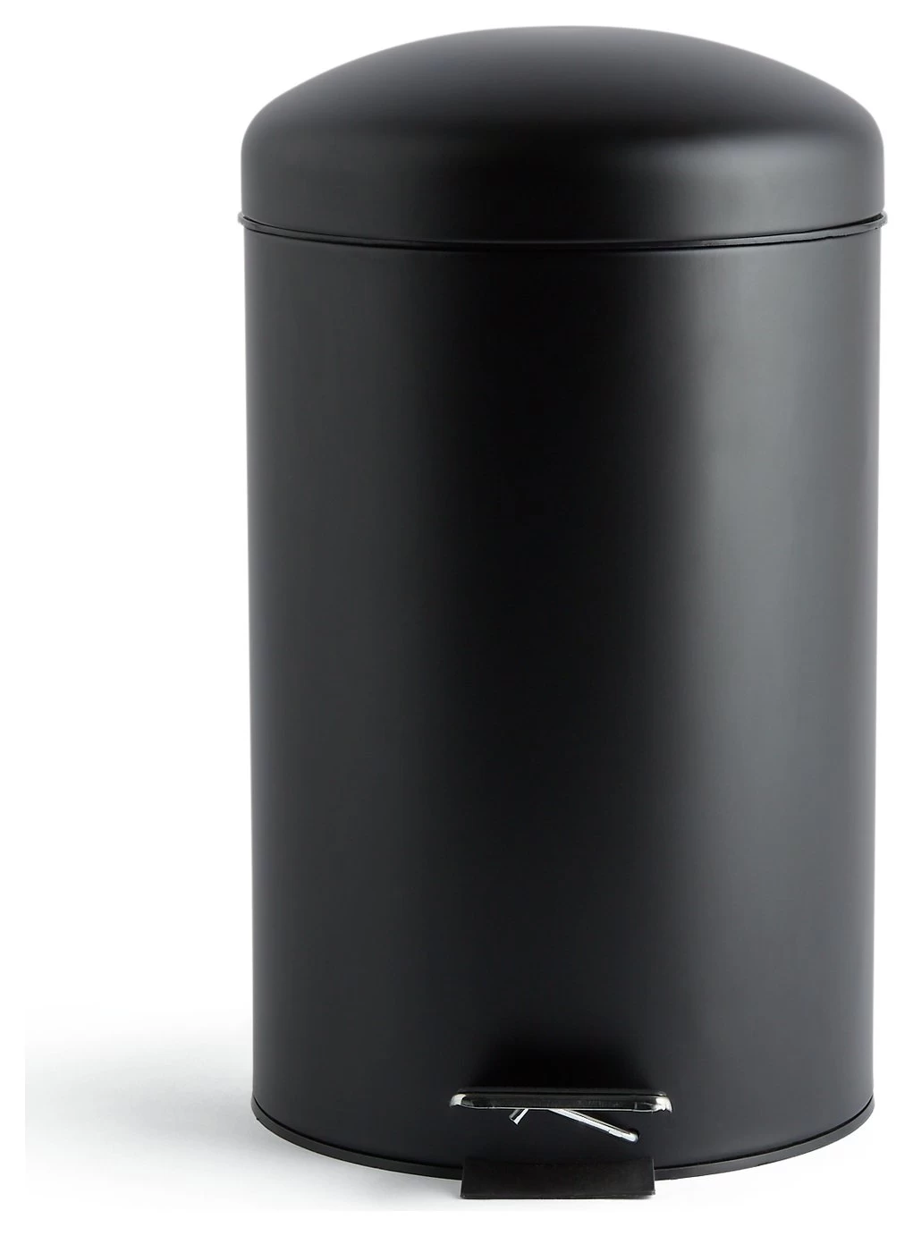 Habitat 12 Litre Domed Pedal Bin - Black