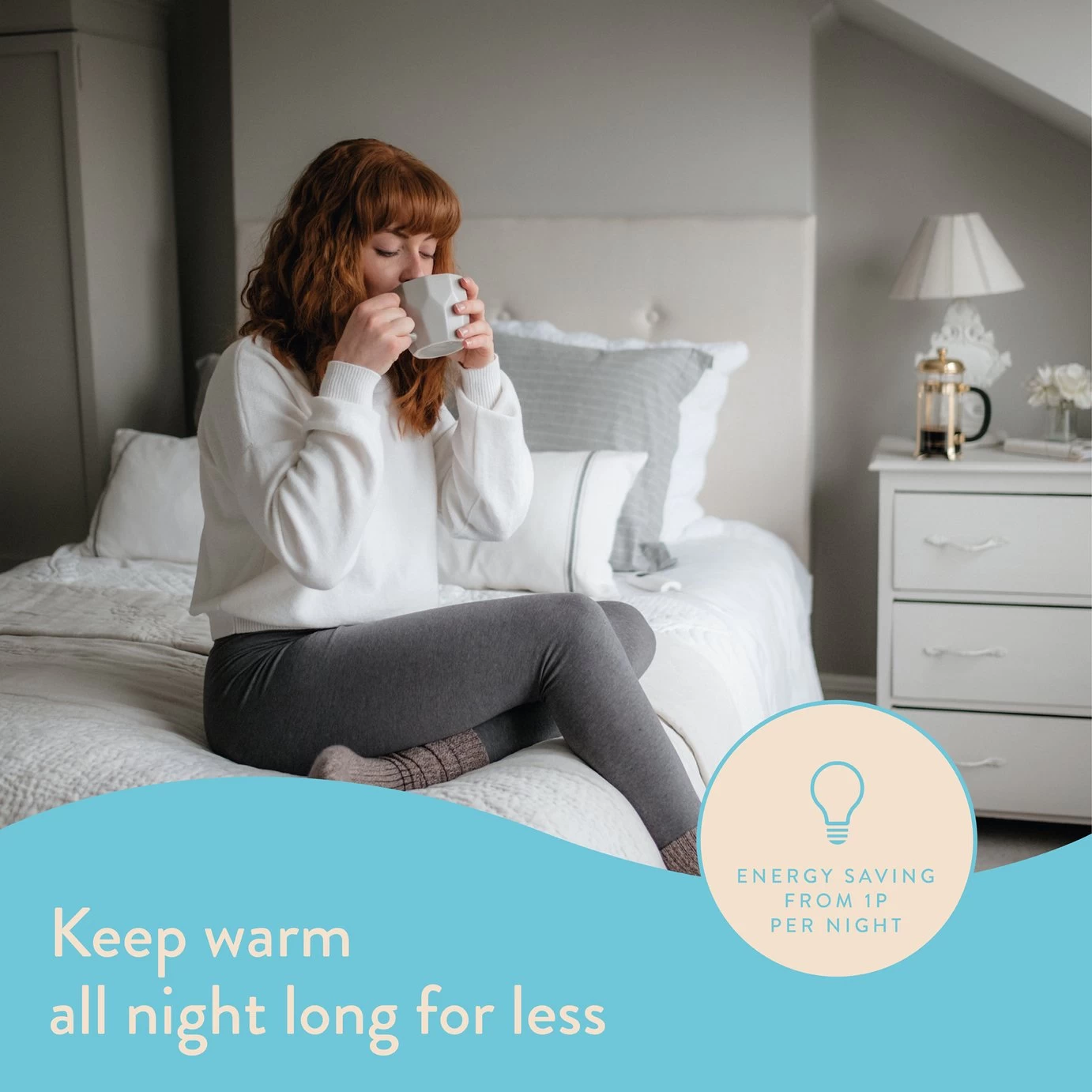 Dreamland Antibacterial Heated Underblanket - Single - Image 3