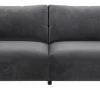 Habitat Julien Velvet 3 Seater Sofa - Grey