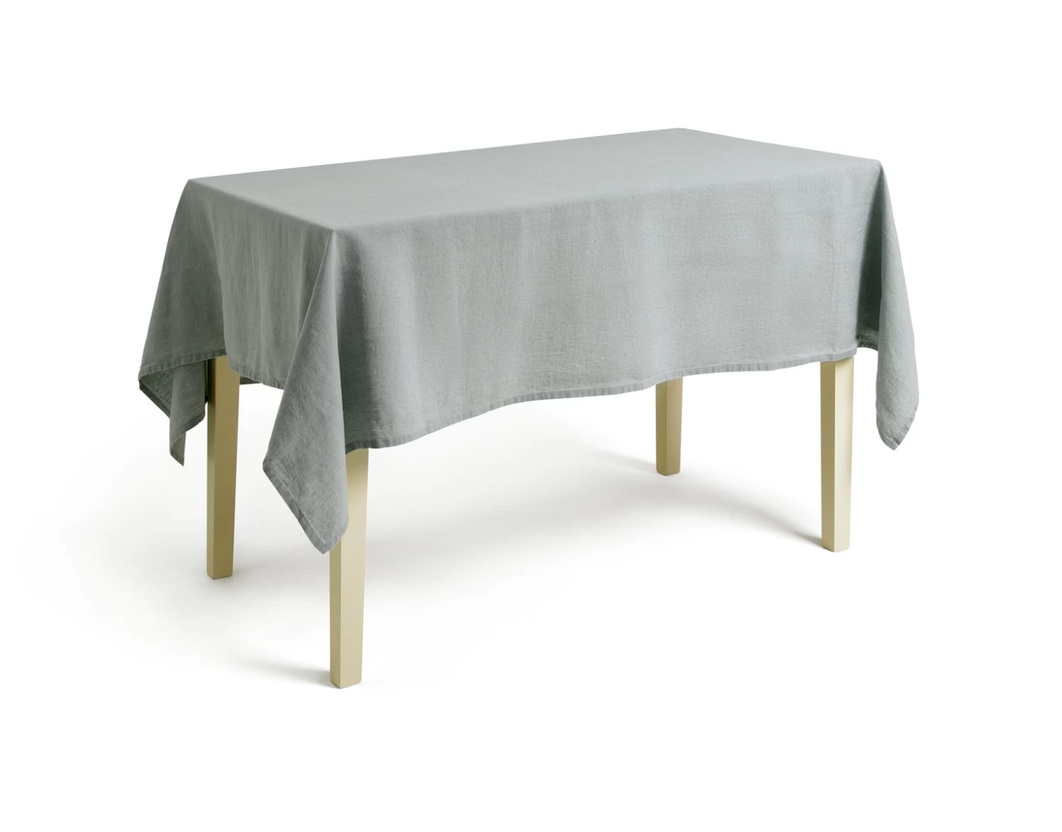 Habitat Linen Tablecloth - Duck Egg Blue - Image 2