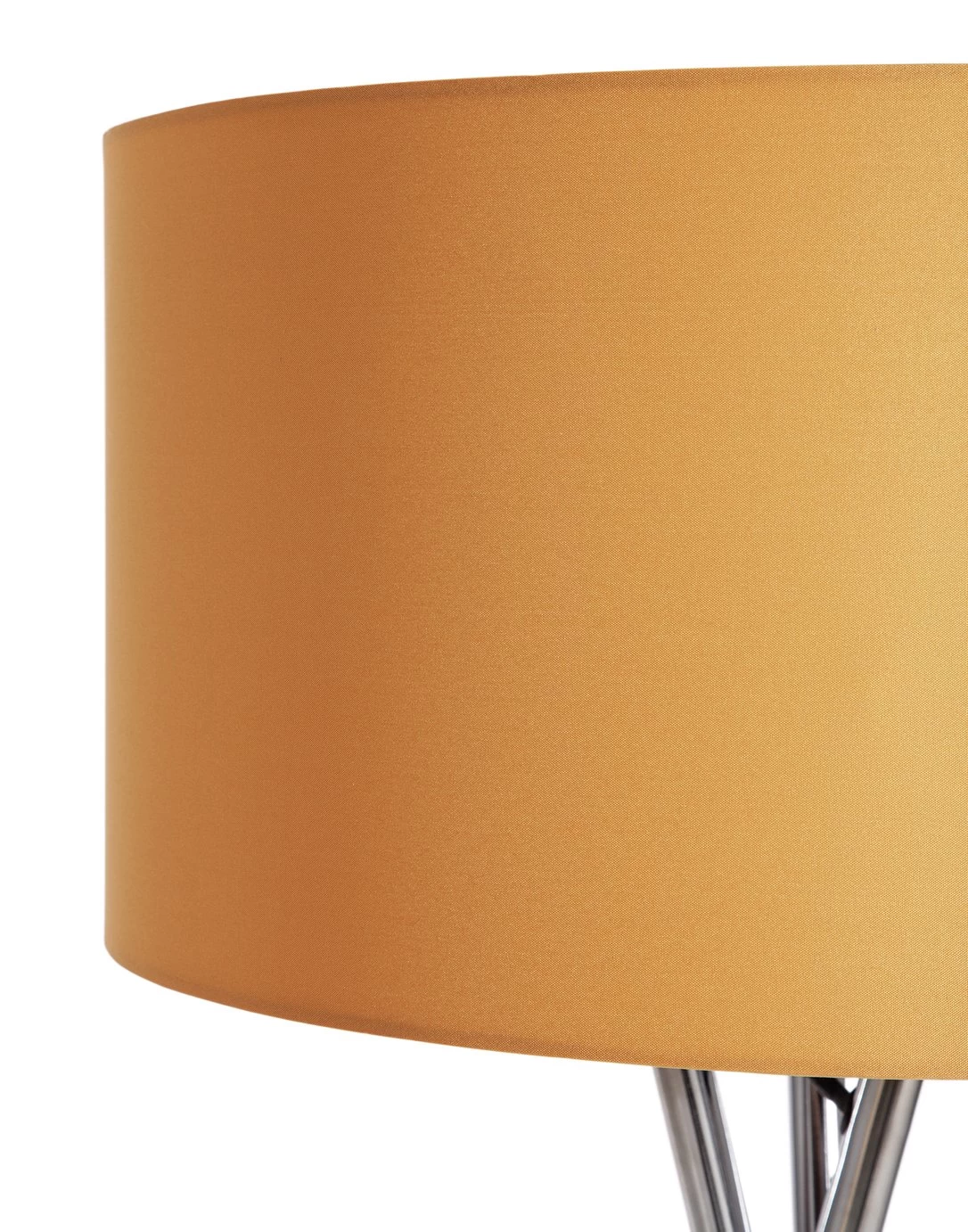 Habitat Tripod Floor Lamp - Mustard And Chrome - Image 3