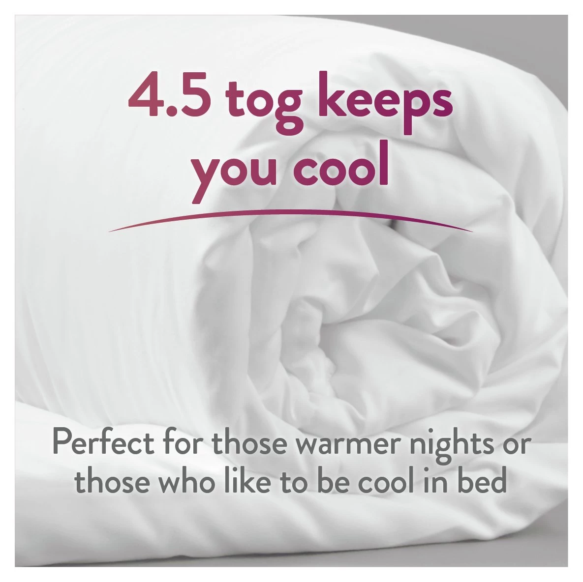 Slumberdown All Seasons 4.5 Tog Duvet - Single - Image 6