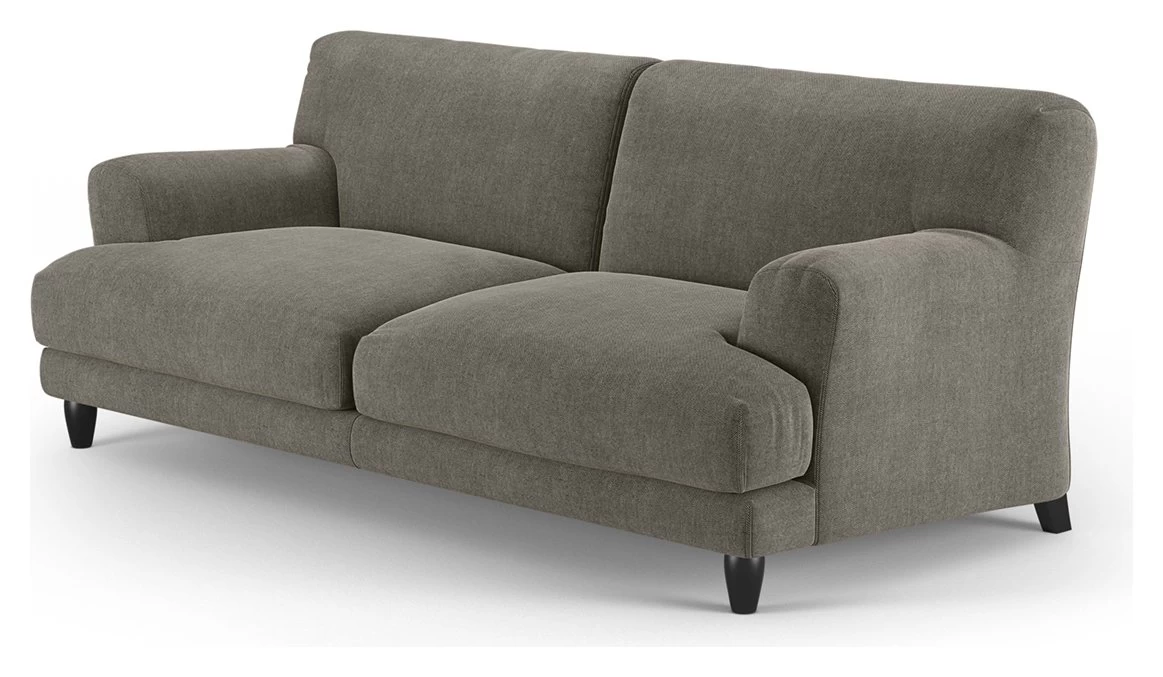 Habitat Askem Fabric 3 Seater Sofa - Natural - Image 5