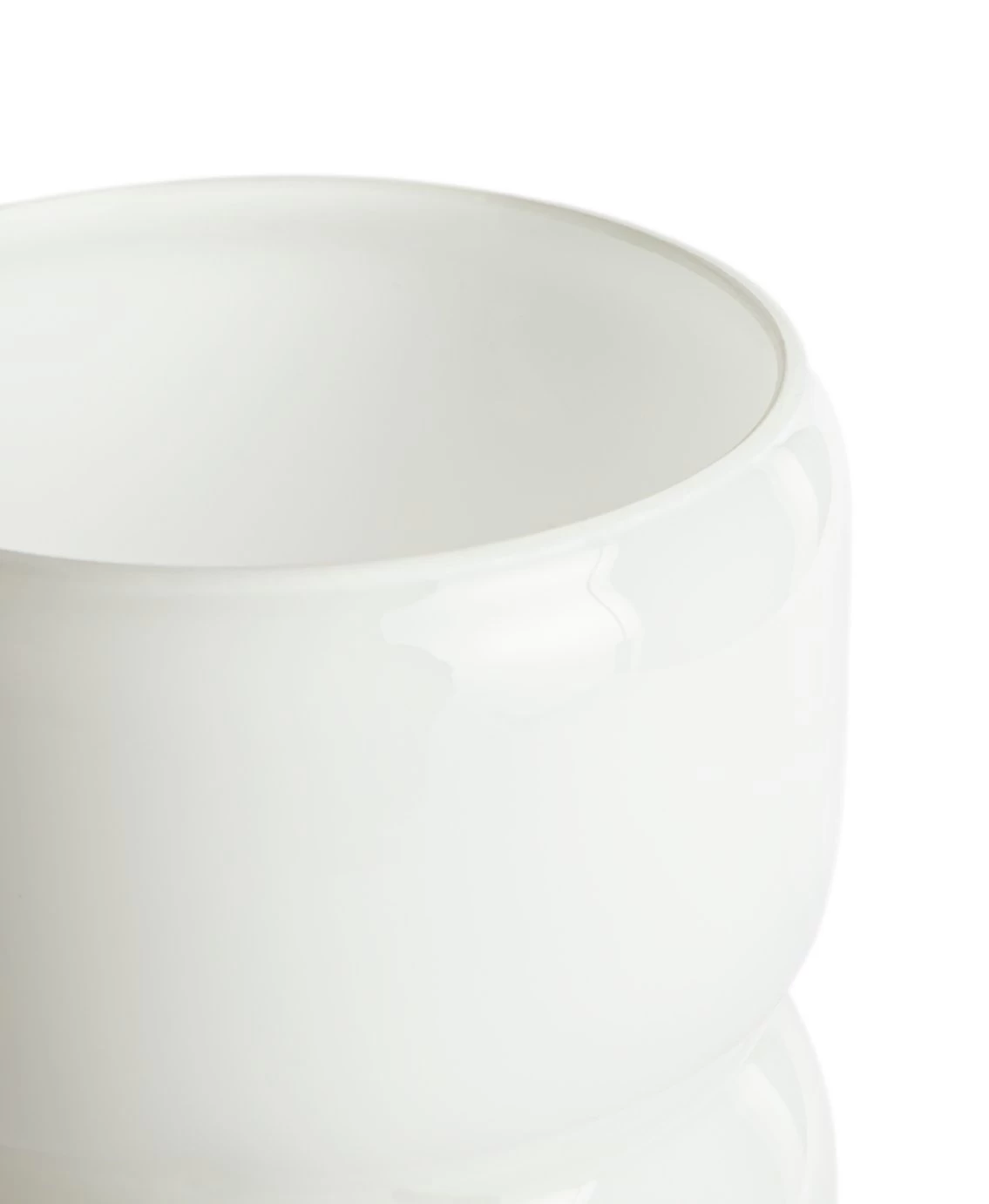 Habitat Parr Glass Column Table Lamp - White - Image 3