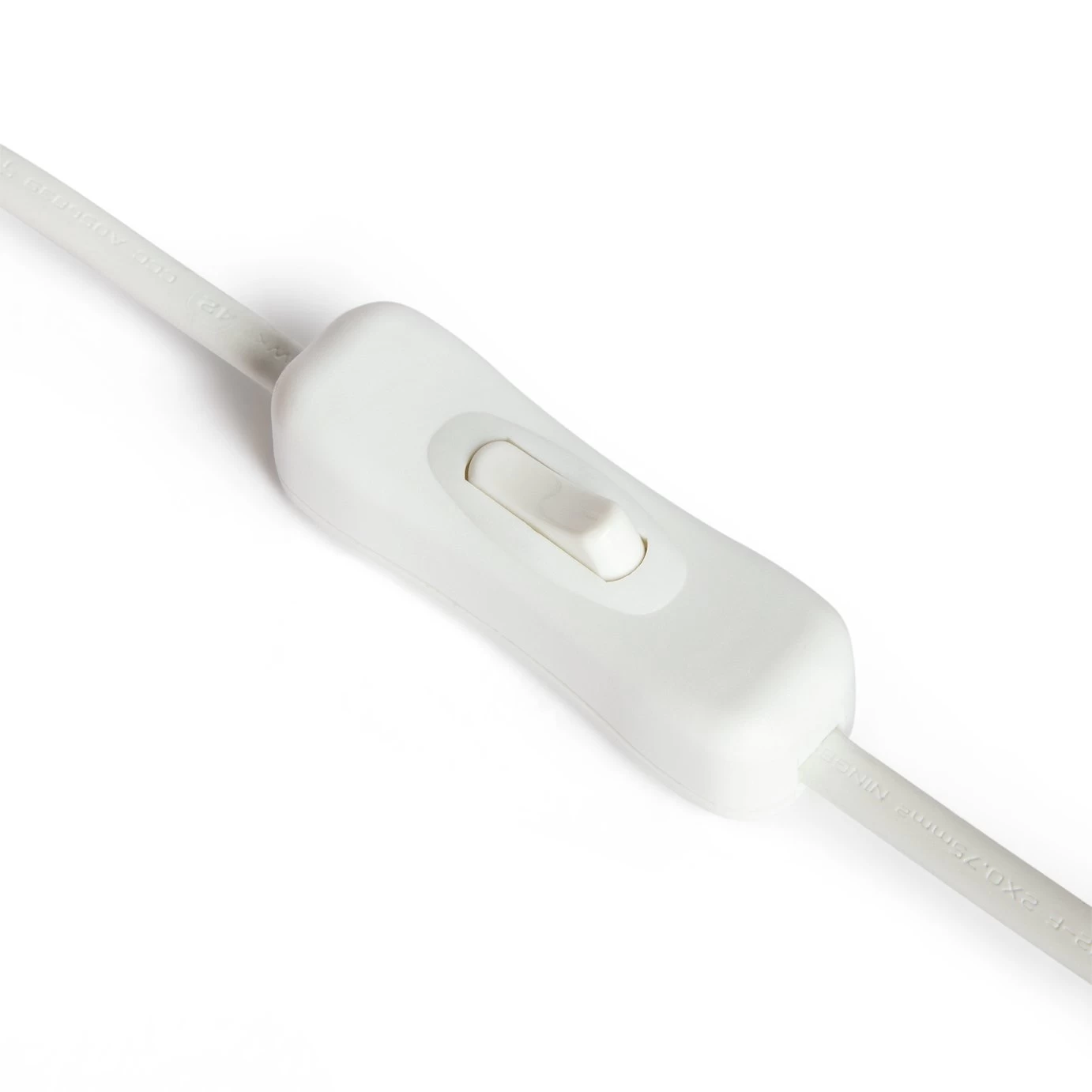 Habitat Parr Glass Column Table Lamp - White - Image 5