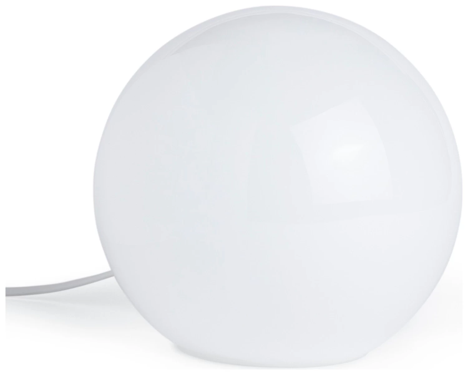 Habitat Caliban Globe Table Lamp - White - Image 2