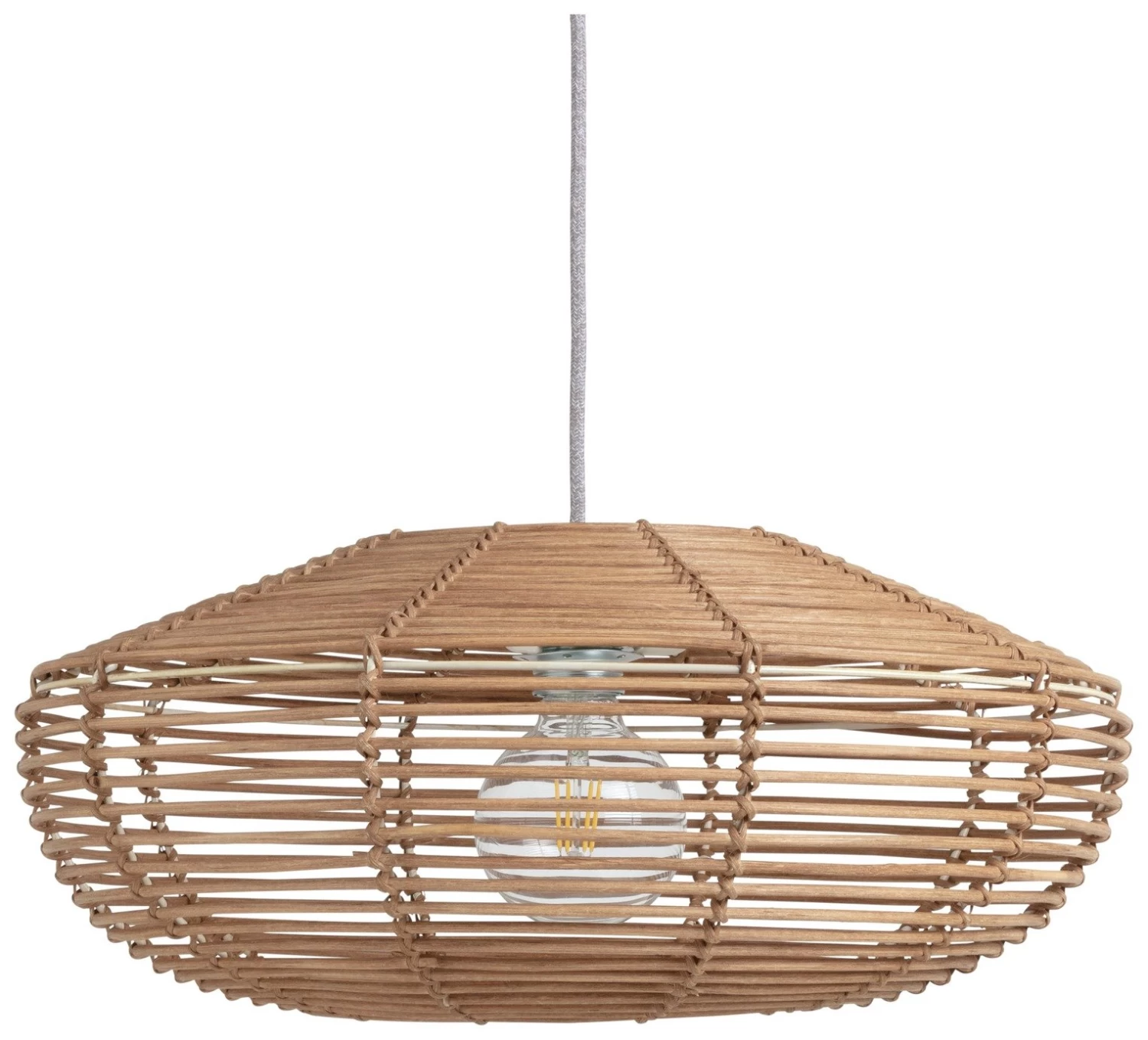 Habitat Mariana Rattan Pendant Shade - Bamboo - Image 2